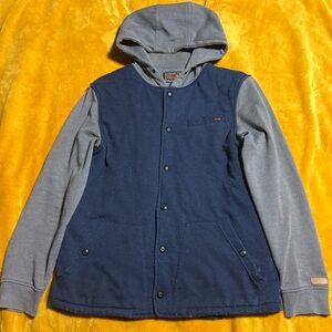 Volcom Gray Hooded Jacket